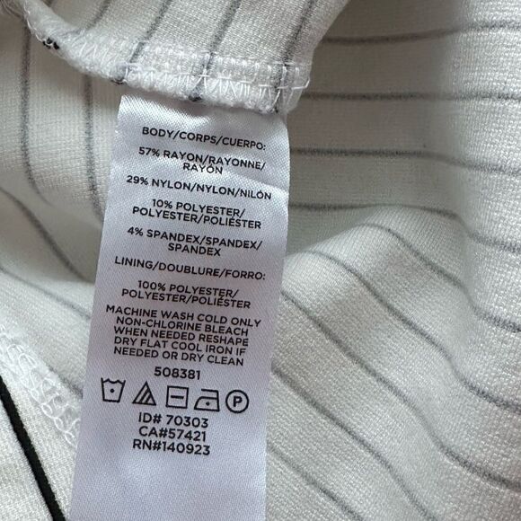 LOFT Striped Dress, Size 12 - Picture 10 of 10